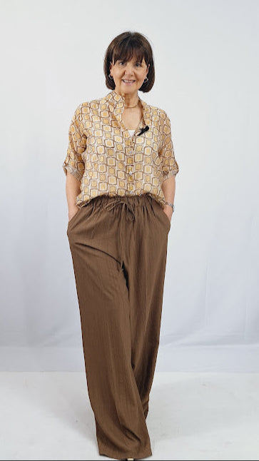 Pantalone palazzo  "Chaplin"