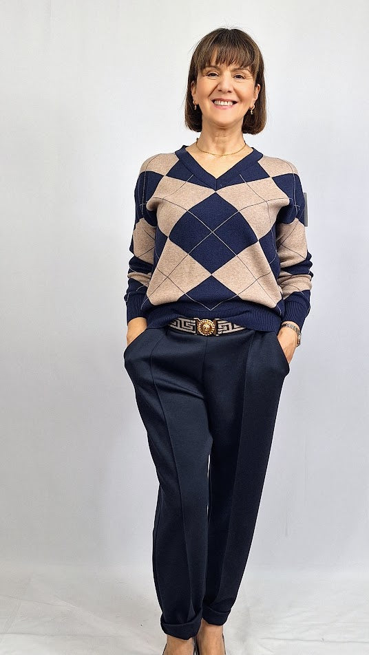 Maglia "Rombi a punta"