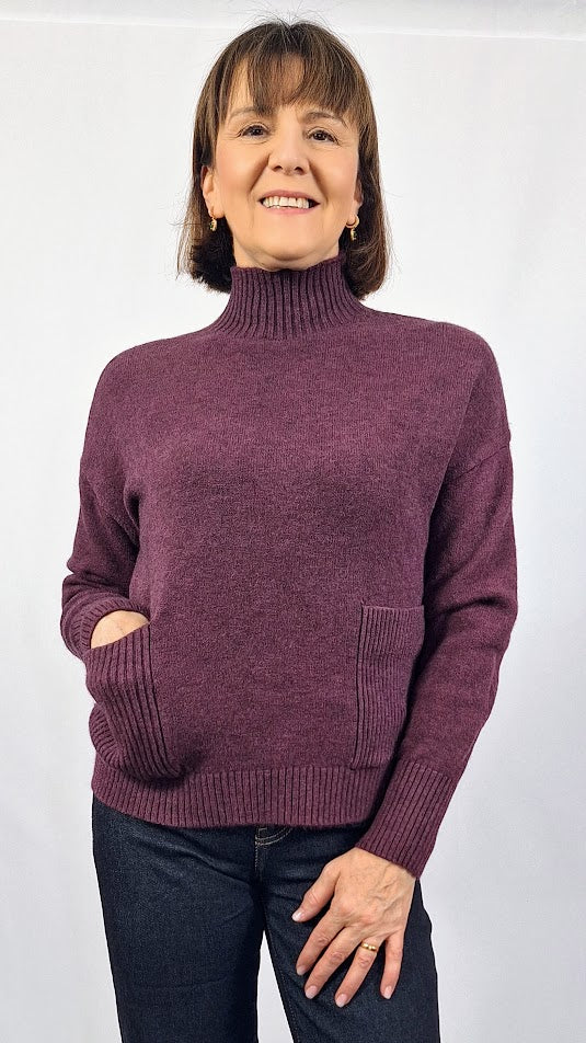 Maglia "Cratere con tasche"