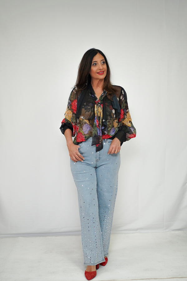 Jeans "Borchie"